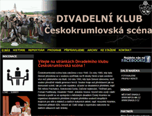 Tablet Screenshot of new.ck-scena.cz